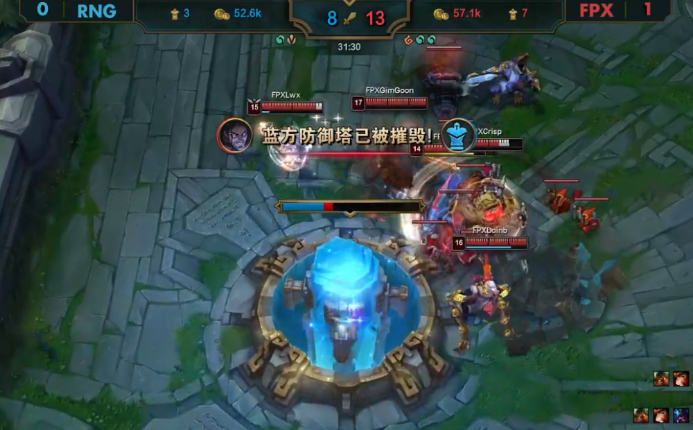 FPX横扫EG,Doinb团战一打五淘汰赛2:0(首尔) FPX横扫EG,Doinb团战一打五淘汰赛2:0(首尔)